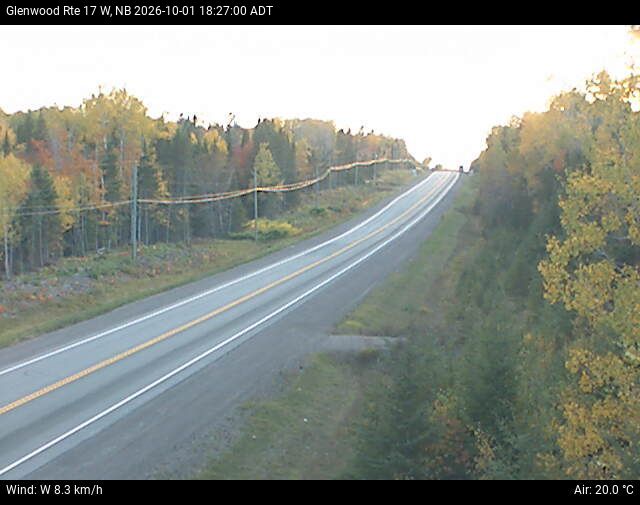 Web Cam image of Glenwood (NB Highway 17)
