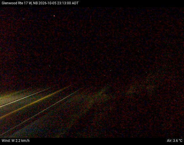 Web Cam image of Glenwood (NB Highway 17)