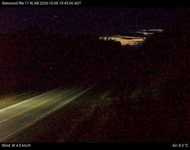Web Cam image of Glenwood (NB Highway 17)