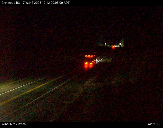 Web Cam image of Glenwood (NB Highway 17)