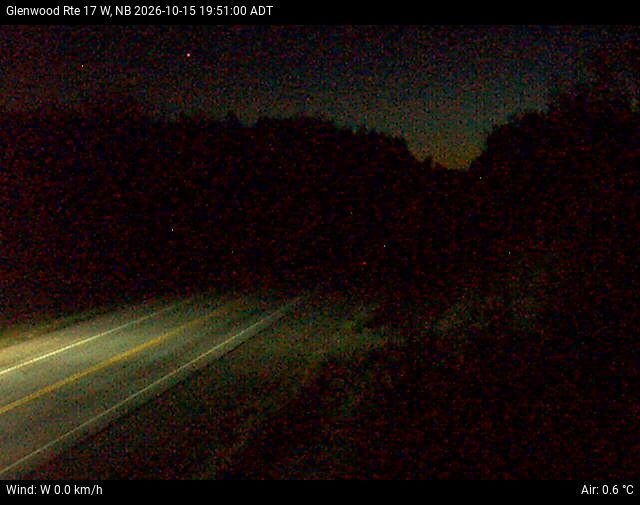 Web Cam image of Glenwood (NB Highway 17)