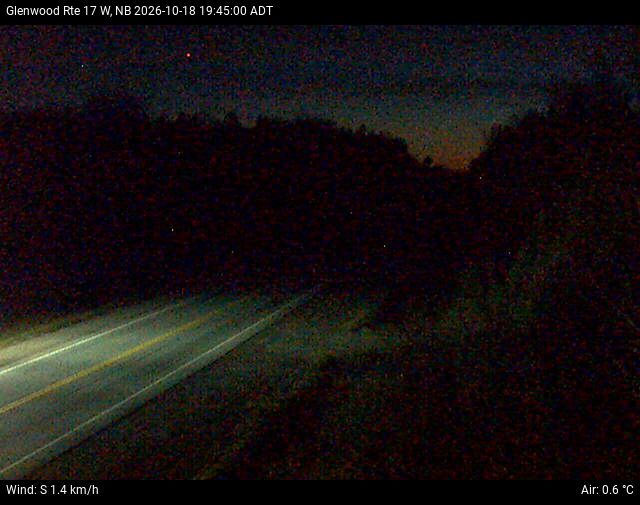 Web Cam image of Glenwood (NB Highway 17)