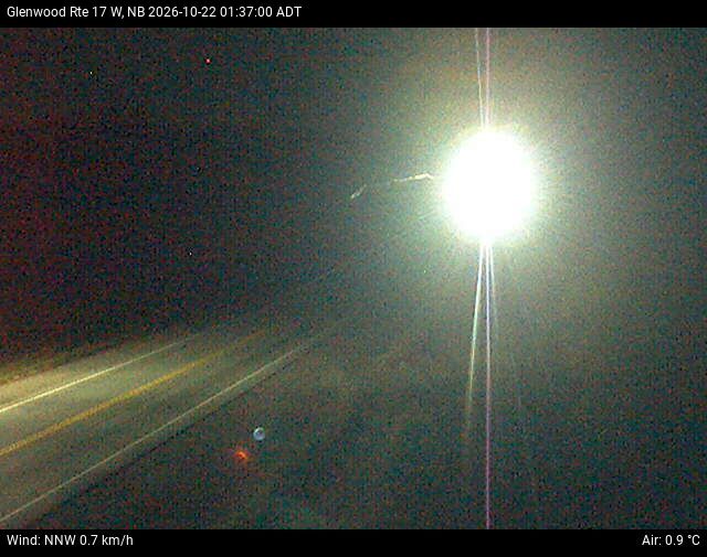 Web Cam image of Glenwood (NB Highway 17)