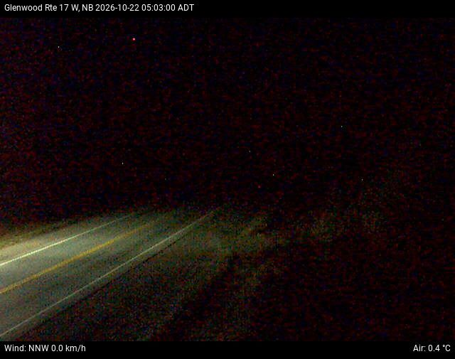 Web Cam image of Glenwood (NB Highway 17)