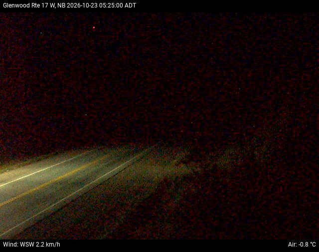 Web Cam image of Glenwood (NB Highway 17)