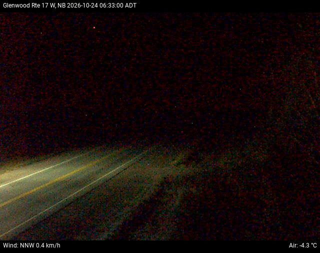 Web Cam image of Glenwood (NB Highway 17)