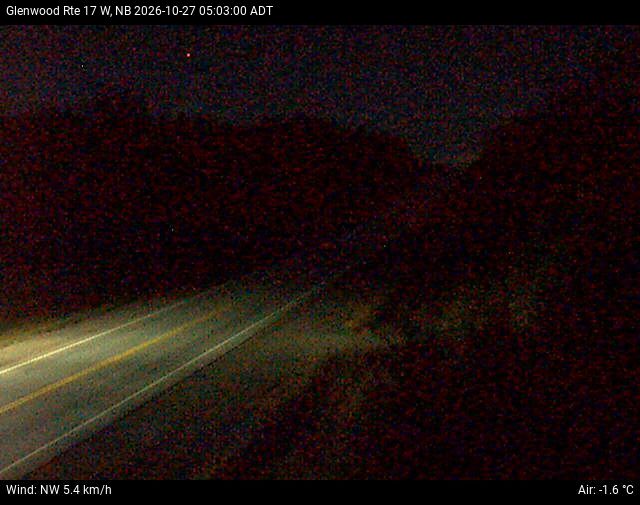 Web Cam image of Glenwood (NB Highway 17)