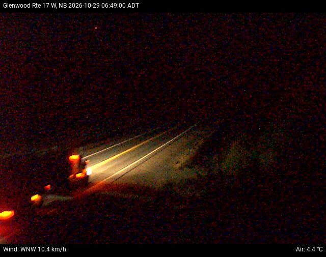 Web Cam image of Glenwood (NB Highway 17)