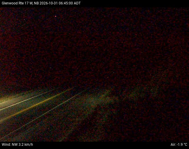 Web Cam image of Glenwood (NB Highway 17)
