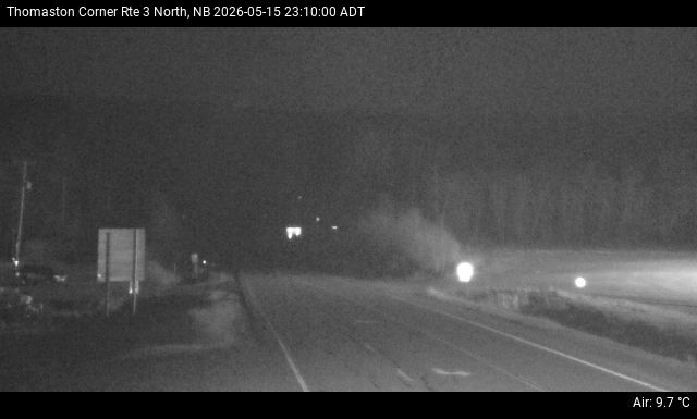 Web Cam image of Thomaston Corner (NB Highway 3)