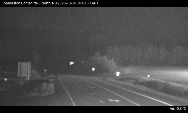 Web Cam image of Thomaston Corner (NB Highway 3)
