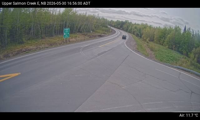 Web Cam image of Upper Salmon Creek (NB Highway 10)