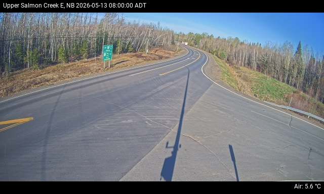 Web Cam image of Upper Salmon Creek (NB Highway 10)
