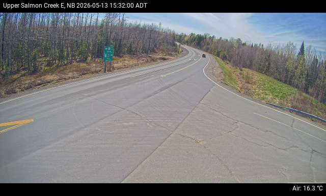 Web Cam image of Upper Salmon Creek (NB Highway 10)