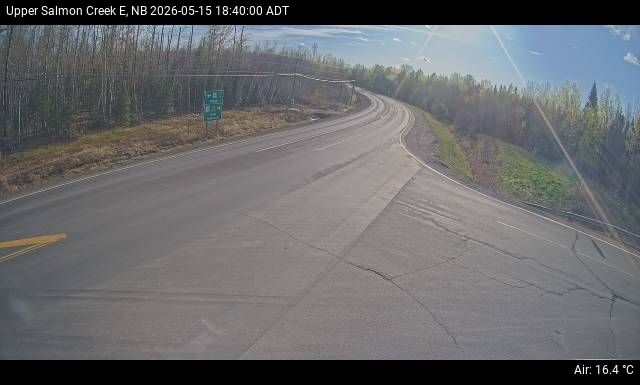 Web Cam image of Upper Salmon Creek (NB Highway 10)