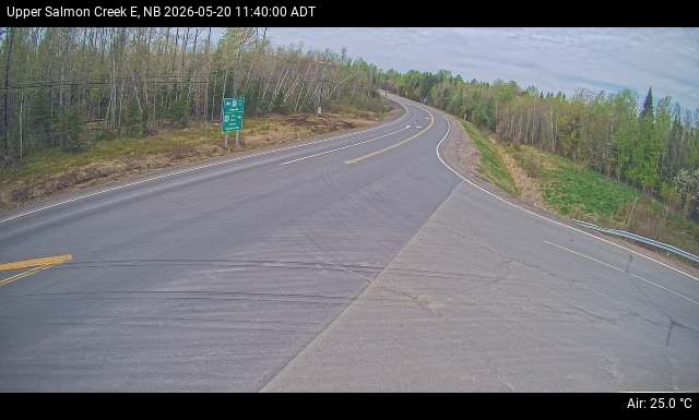 Web Cam image of Upper Salmon Creek (NB Highway 10)