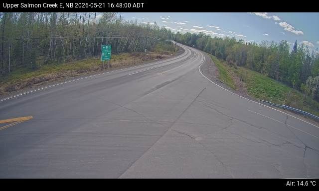 Web Cam image of Upper Salmon Creek (NB Highway 10)
