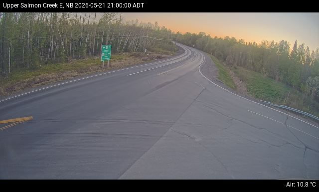 Web Cam image of Upper Salmon Creek (NB Highway 10)
