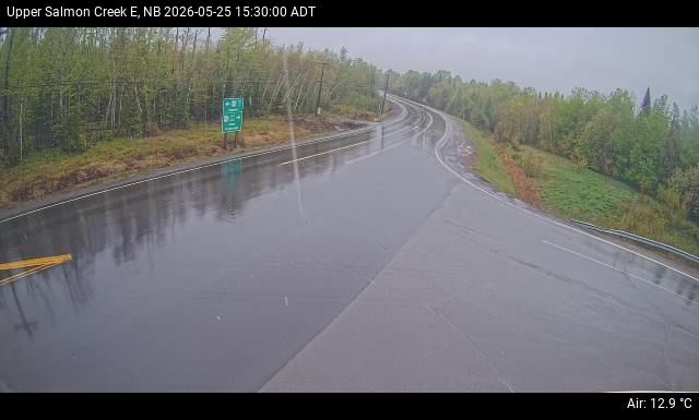 Web Cam image of Upper Salmon Creek (NB Highway 10)