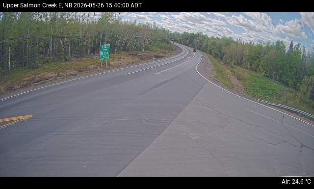 Web Cam image of Upper Salmon Creek (NB Highway 10)