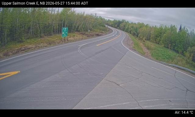 Web Cam image of Upper Salmon Creek (NB Highway 10)