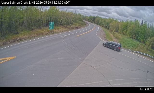 Web Cam image of Upper Salmon Creek (NB Highway 10)