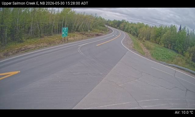 Web Cam image of Upper Salmon Creek (NB Highway 10)