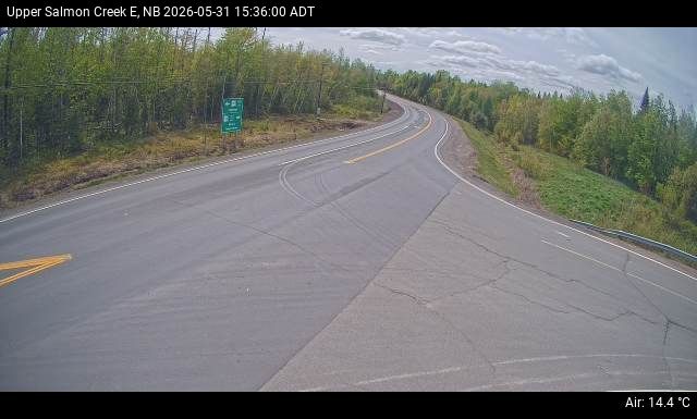 Web Cam image of Upper Salmon Creek (NB Highway 10)