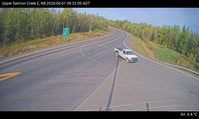 Web Cam image of Upper Salmon Creek (NB Highway 10)
