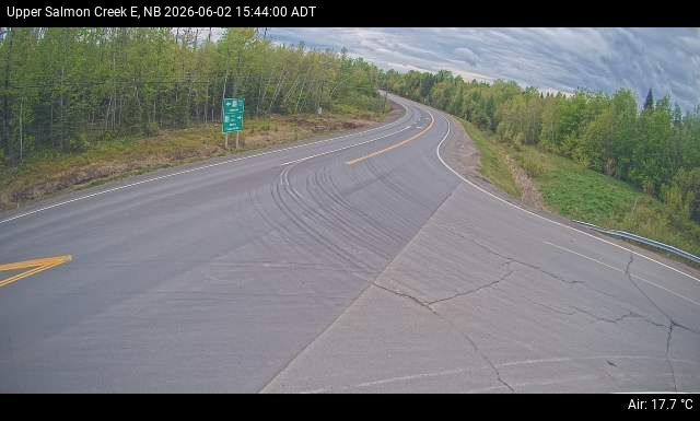 Web Cam image of Upper Salmon Creek (NB Highway 10)