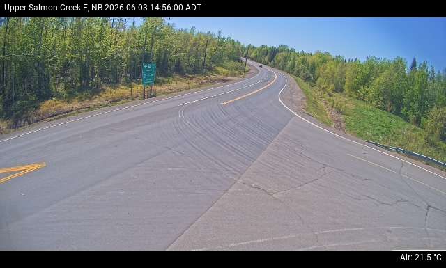 Web Cam image of Upper Salmon Creek (NB Highway 10)