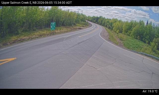 Web Cam image of Upper Salmon Creek (NB Highway 10)