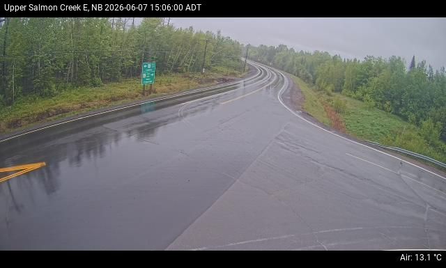 Web Cam image of Upper Salmon Creek (NB Highway 10)