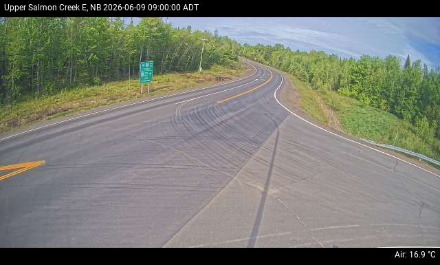 Web Cam image of Upper Salmon Creek (NB Highway 10)