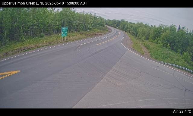 Web Cam image of Upper Salmon Creek (NB Highway 10)
