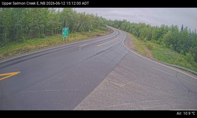 Web Cam image of Upper Salmon Creek (NB Highway 10)