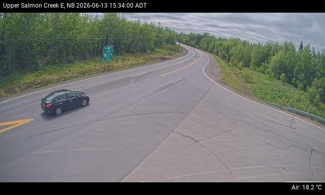 Web Cam image of Upper Salmon Creek (NB Highway 10)