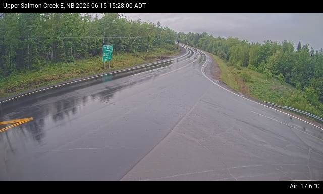 Web Cam image of Upper Salmon Creek (NB Highway 10)