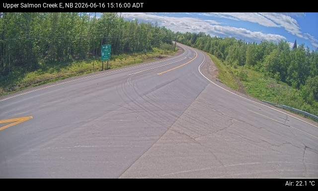 Web Cam image of Upper Salmon Creek (NB Highway 10)