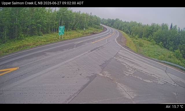 Web Cam image of Upper Salmon Creek (NB Highway 10)
