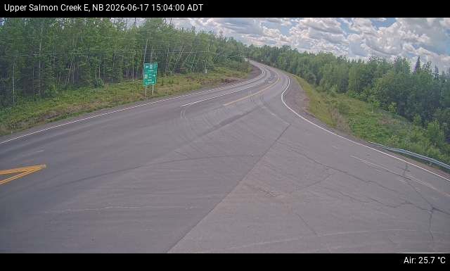 Web Cam image of Upper Salmon Creek (NB Highway 10)