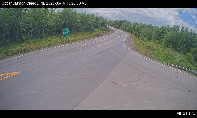 Web Cam image of Upper Salmon Creek (NB Highway 10)
