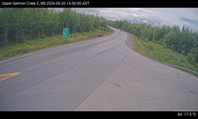 Web Cam image of Upper Salmon Creek (NB Highway 10)