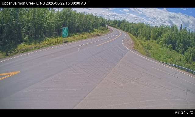 Web Cam image of Upper Salmon Creek (NB Highway 10)