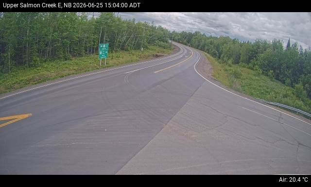 Web Cam image of Upper Salmon Creek (NB Highway 10)