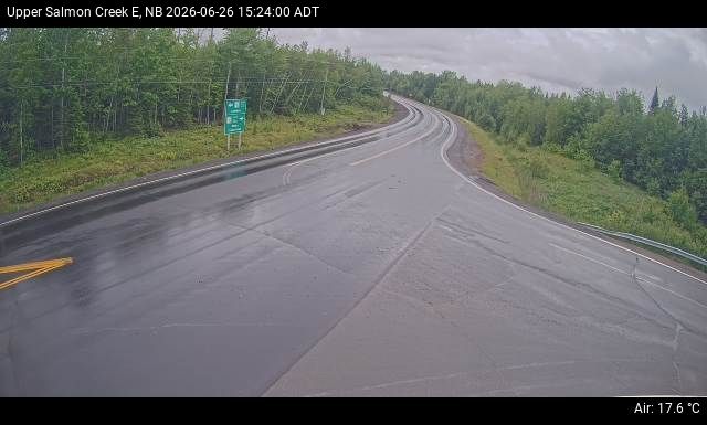 Web Cam image of Upper Salmon Creek (NB Highway 10)