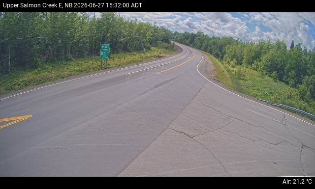 Web Cam image of Upper Salmon Creek (NB Highway 10)