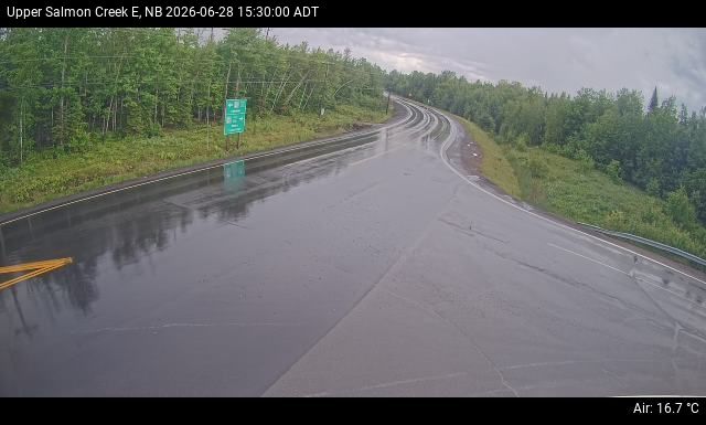 Web Cam image of Upper Salmon Creek (NB Highway 10)