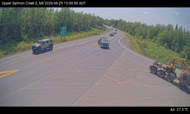 Web Cam image of Upper Salmon Creek (NB Highway 10)