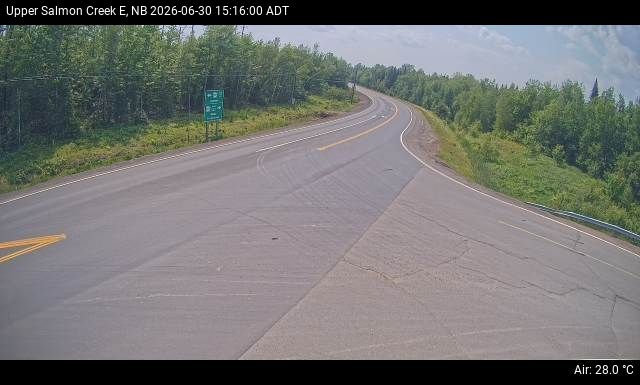 Web Cam image of Upper Salmon Creek (NB Highway 10)
